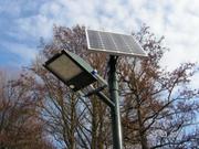 ledlamp met zonnecollector